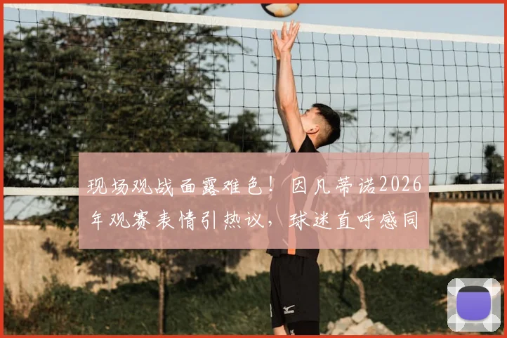 现场观战面露难色!因凡蒂诺2026年观赛表情引热议,球迷直呼感同身受
